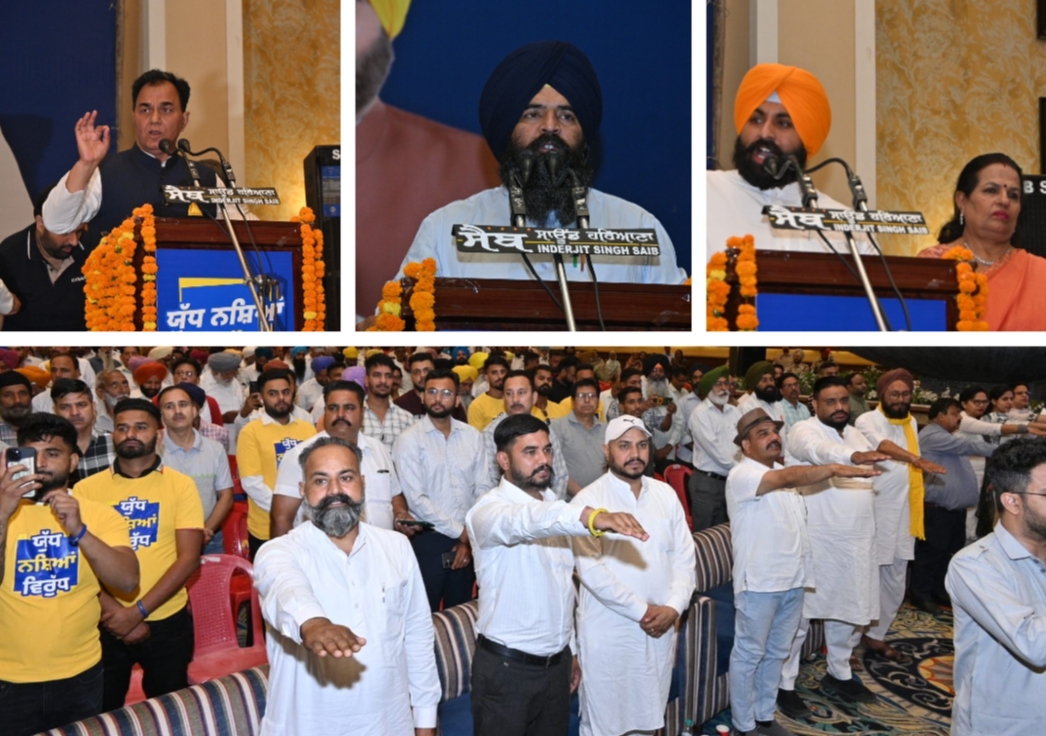 Every Punjabi should become a warrior in the war against drugs: Harjot Singh Bains.